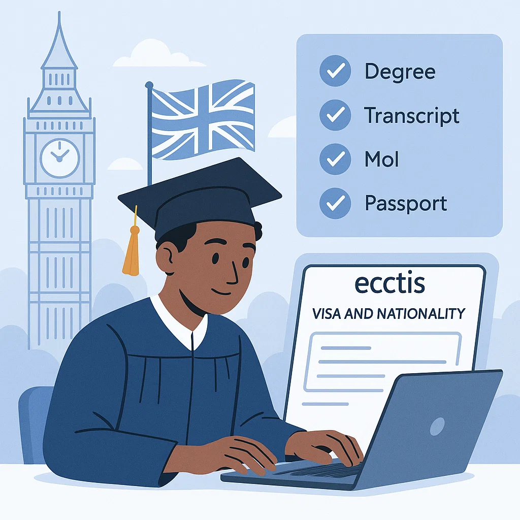 How to Apply for UK NARIC (Ecctis) for Skilled Worker Visa